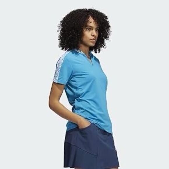 $60 adidas printed polo size medium m10 - Picture 1 of 5
